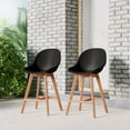 thumbnail image 6 of Amazonia Cresta 4-Piece Patio Dining Table Set | Eucalyptus 100% FSC | Ideal for Outdoors and Indoors, Black, 6 of 10