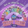 thumbnail image 3 of MAKEUPERIA Set Esmaltes de Uñas para Niñas Las Guerreras Kpop, 15 Colores Desprendibles a Base de Agua, Separadores de Dedos, Lima Incluida, No Tóxico, Libre de Parabenos, 3 of 6