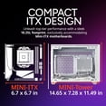 thumbnail image 2 of Chasis para ordenador Cooler Master NR200P V2 blanco Mini-ITX, 2 of 9