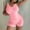 Pink, variant on pstuiky Jumpsuits for Women Dressy, Solid Color Tight Long Trousers Fashion Rompers for Women Black L
