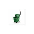 thumbnail image 2 of Rubbermaid Commercial WaveBrake 2.0 Bucket/Wringer Combos, Side-Press, 35 qt, Plastic, Green -RCPFG758888GRN, 2 of 2