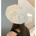 thumbnail image 2 of Vintage Berets for Women French Beret Hats for Women Chic Beanies Painter Cap Octagonal Cap Fall Winter Hat Accessories, 2 of 7
