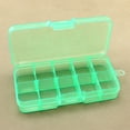 thumbnail image 4 of WHEANG Clearance 10 Compartments Plastic Organizer Container Storage Box Adjustable Divider Removable for Jewelry Beads Earring Container Tool Fishing Hook Small Accessories, 4 of 4