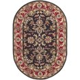 thumbnail image 1 of Safavieh Heritage Chocolate Traditional Rug - Oval 4'6" x 6'6", 1 of 2