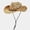 A-Khaki63, variant on WMNTST Unisex Sun Hat Spring And Summer Wide Brimmed Adjustable Chin Strap Straw Hat Western Cowboy Style Headwear