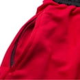 thumbnail image 4 of Mens Gym Training Drawing Straps Short Zipper Pockets Fitted Jogging Pant, 4 of 6