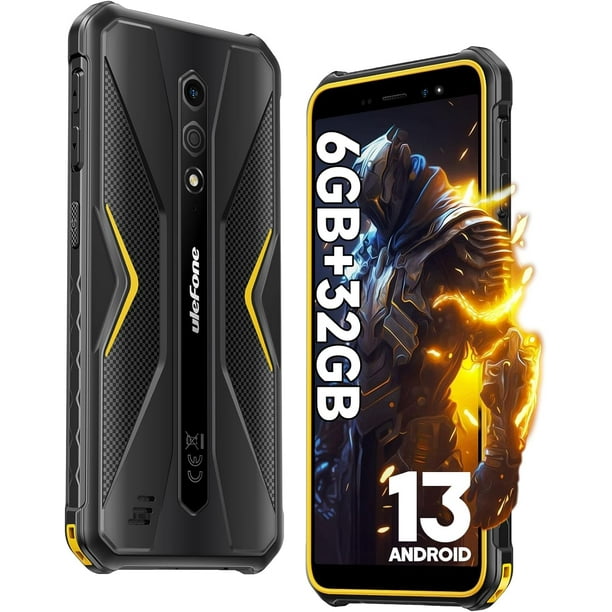 Smartphone Ulefone ARMOR X12, 6 GB de RAM, 32 GB de ROM, 13 MP, 4860 mAh