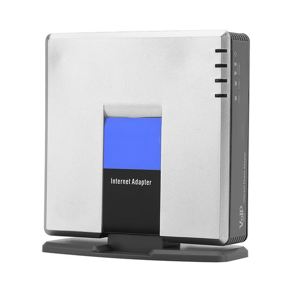 ZOUSSIQI 2-Port SIP Gateway Unlocked Voip Phone Adapter EL225#27179
