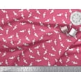 thumbnail image 2 of Soimoi Viscose Chiffon Fabric Floral & Cat Animal Decor Fabric Printed Yard 42 Inch Wide, 2 of 3