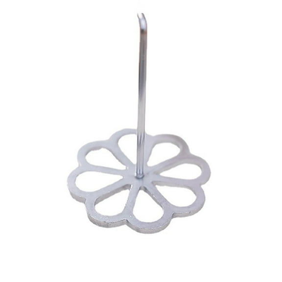 6 Pcs Rosette Iron Moulds Set Bunuelos With Handle Cooking Stamp Maker Kit YIWEI