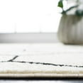 thumbnail image 4 of SAFAVIEH Tulum Carmella Geometric Runner, 2'2" x 9', Ivory/Black, 4 of 8