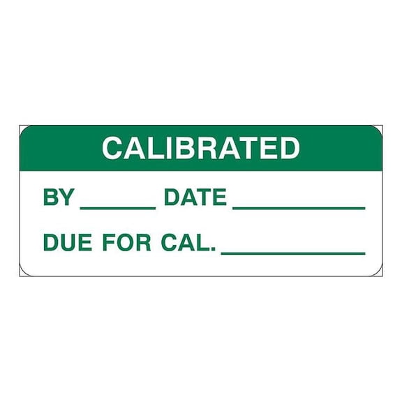 Brady Inspection Label,1-1/2 In. W,PK364 82592