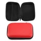 thumbnail image 4 of Estuche de viaje portátil para guardar de forma segura sus auriculares Estuche compacto para auriculares de color rojo, 4 of 8
