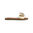 thumbnail image 2 of MIA TOO Women's Blonddie Flat Bow Slide Sandal, 2 of 5