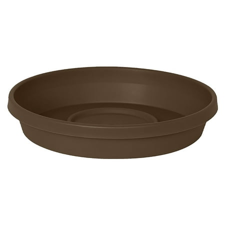 UPC 087404513145 product image for Bloem Terra Pot Round Drain Saucer: 14  - Chocolate - Matte Finish  Durable Resi | upcitemdb.com