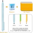 thumbnail image 3 of LAICAIW 6PCS Inkless Magic Pencil, Macaron Color Retractable Infinity Pencil with 6 Replacement Refills, Everlasting Pencil, Eternal Pencil for Writing, Drawing, Students Home Office School Supplies, 3 of 7