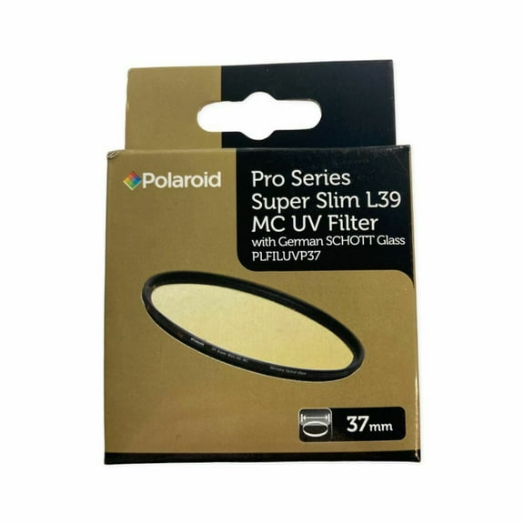 Polaroid Pro Series Super Slim L39 MC UV Filter w/ German SCHOTT Glass 37mm