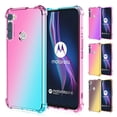 thumbnail image 2 of Funda de teléfono de gradiente transparente a la moda para Motorola Moto One Fusion Plus One Hyper G Fast G 5G, esquinas, cubierta suave xuanjing  unisex, 2 of 2