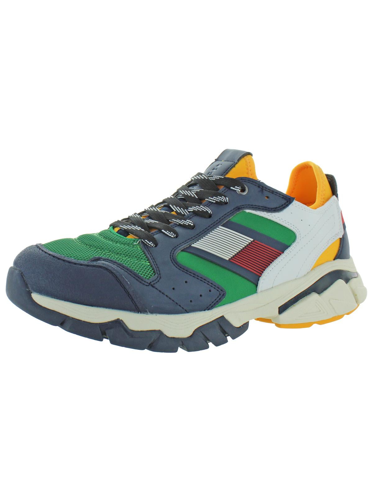 tommy hilfiger leather lifestyle sneaker
