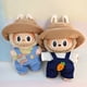 thumbnail image 5 of 17cm Labubu Doll Clothes Heartbeat Macaron Baby Pendant Clothes T-Shirt Button Up Suspender Pants Clothes Replacement Trend Gift, 5 of 5