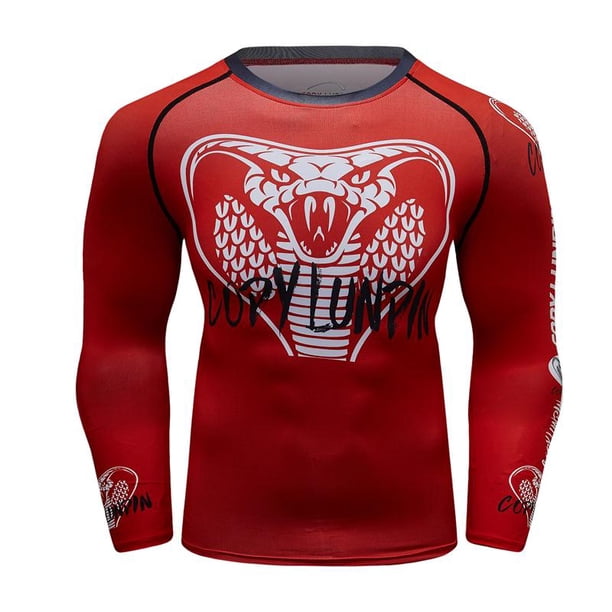 Fashion Snake 3D Printed T-shirt Men Fitness GYM Compression Shirt MMA Male Brand Clothing Costume Tops Bodybuilding T-Shirts heqiyong LED
