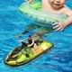 thumbnail image 5 of Barco RC Barco RC de Alta Velocidad Piscinas y de Alta sensibilidad Simulación Barco con Control Remoto Flexible Lancha rápida para niños, niños Módulo doble verde, 5 of 7