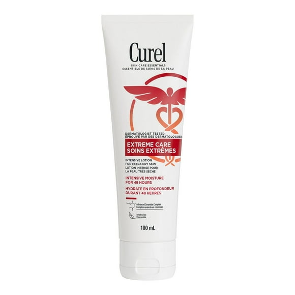 Curel Lotion pour peau très sèche Soins Extrêmes Thérapie céramidique évoluée 100 ml
