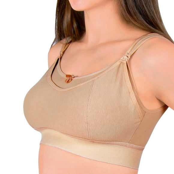 Top Maternal De Algodón New Form Con Broches Para Lactancia