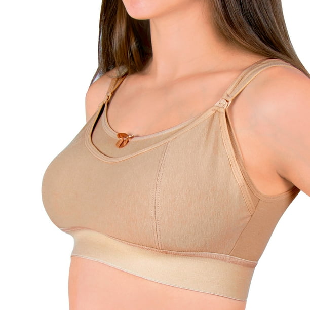Top Maternal De Algodón New Form Con Broches Para Lactancia