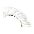 thumbnail image 3 of Casco de halcón, tocado, disfraz de cosplay, casco de snowboard, cabello para fiesta de cumpleaños blanco, 3 of 9