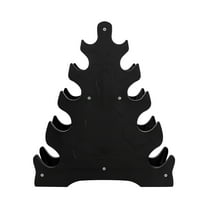 Goilinor Dumbbell Storage Rack Tree Leaf Design Dumbbell Holder 5-Tier Weight Lifting Dumbbell Storage Stand