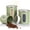 Olive Green w/SS lid, variant on Moss & Stone 3 Piece Gray Canisters Sets for Kitchen with See Window