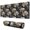 Pioneer Flower Floral-1, variant on Long Mouse Pads for Desk,Pioneer Flower Floral Print Pattern Desk Mats on Top Of Desks, Desk Mouse Pad Extra Large with 3mm Non-Slip Base and Stitched Edge for Gaming,Office,Work,Home 31.5"x11.8"