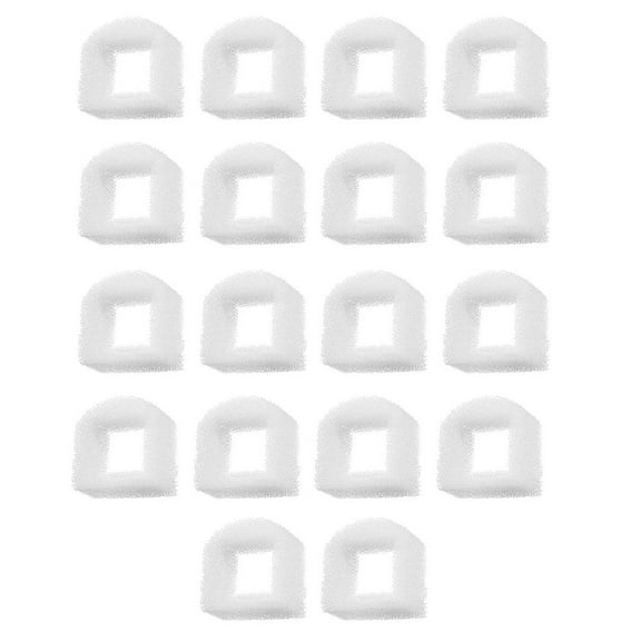 18 Pcs Pet Fountain Filter,Dog Water Fountain Filter Replacement for Drink Well Pet Fountain,Cat Fountain Sponge Foam Filter