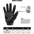 Kemimoto Motorcycle Gloves for Men Women, Touchscreen Breathable
