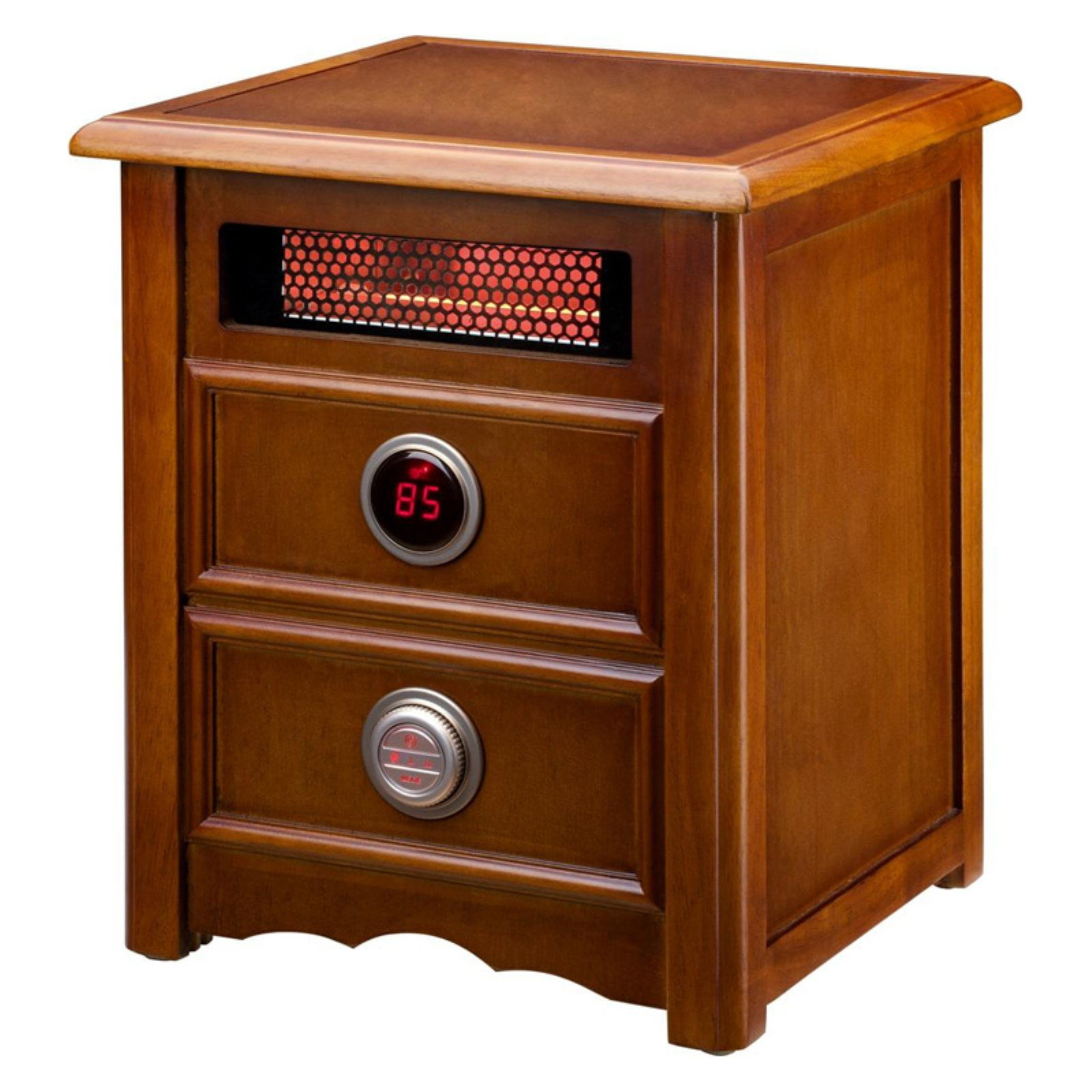 Dr. Infrared Heater DR-999 1500W Advanced Dual Heating System with Nightstand Design,... by Dr. Heater USA