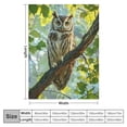 thumbnail image 4 of Orinice Cartoon Owl Blanket, Soft Cozy Warm Throw Blanket Gifts for Adults Kids Women, Lightweight Comfy Fuzzy   Blankets for Couch, Travel, Car, Home Decor  50x60in, 4 of 6