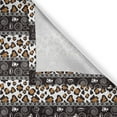 thumbnail image 5 of Ambesonne Zambia Grommet Curtain, Cheetah Pattern, 50" x 96", Dark Brown Orange and White, 5 of 6