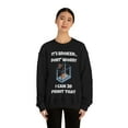 thumbnail image 3 of Don't worry I can 3d print that, 3D Printer hobbies maker - Unisex Heavy Blend Crewneck Sweatshirt, 3 of 9