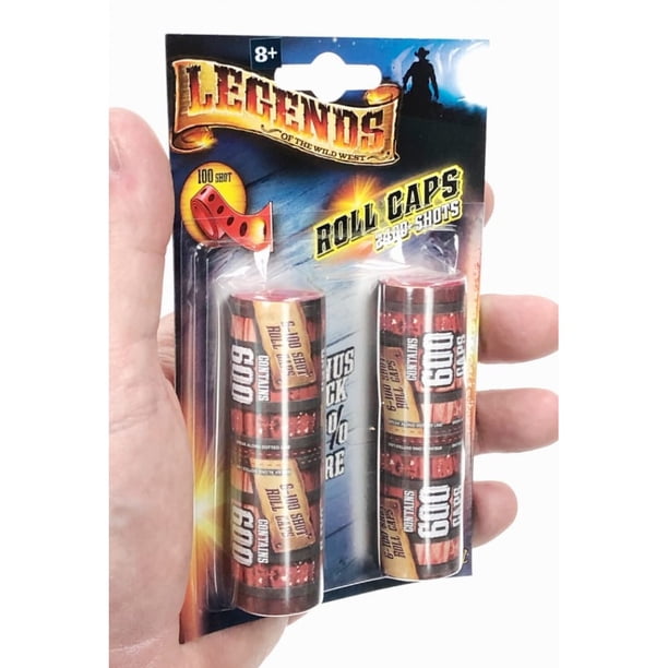 PopTopToys Legends Paper Roll Caps Refill 2400 Shots for Cowboy
