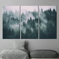 thumbnail image 2 of Mountain Landscape Wall Decor, Forest Landscape Printed, View Canvas Art, Misty Mountain Printed, Misty Forest Printed, Forest Printed Canvas, Canvas Wall Decor - Natural Framed, 2 of 9