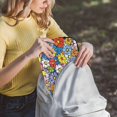 thumbnail image 5 of FORMRS 15-15.6 inch Laptop Sleeve Case Soft Carrying Quilted Computer Bag Cover, Floral Fiesta, 5 of 7