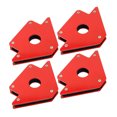thumbnail image 1 of 4Pcs/Set 50lb Magnetic Welding Holders Magnet Arrows 3 Angles Hold Solder, 1 of 7