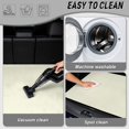 thumbnail image 5 of Bulopur Solid White Car Trunk Mat 29" x 39", Soft Solid Color Cargo Liner, Waterproof Non-Slip Rear Cargo Mat for SUV Sedan Truck, 5 of 7