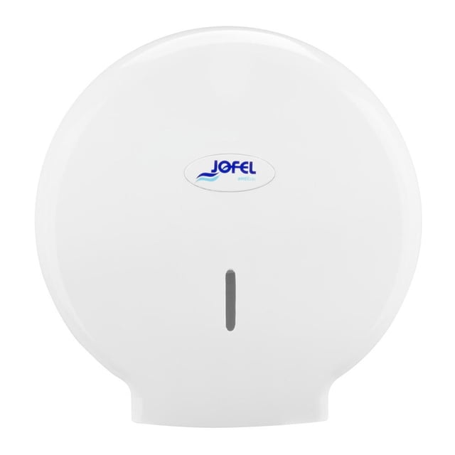 Dispensador De Papel Higiénico Jofel Smart Mini Anti-Bacterial Blanco