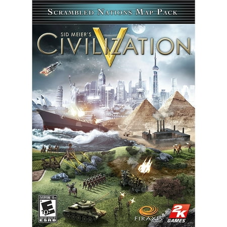 Sid Meiers Civilization V: Scrambled Nations Map Pack (PC)(Digital