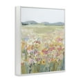thumbnail image 4 of Stupell Industries Soft Wildflower Meadow Landscape Painting White Framed Art Print Wall Art, 11 x 14, 4 of 10