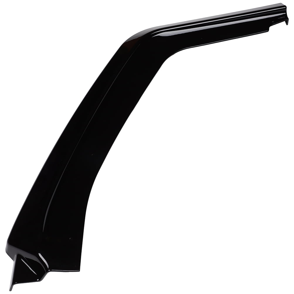 ECCPP Front Bumper Lip PP fit for 2016-2021 for Honda Civic Hatchback & Si Models Front Lip Spoiler Glossy Black Front Lip Body Kit