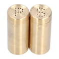 thumbnail image 2 of Condiment Jar, Wear Resistant Seasoning Container Easy To Clean Brushed  For Restaurant Golden,Stainless Steel Color, 2 of 8