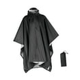 thumbnail image 3 of Poncho de Pluie S SERENABLE avec Capuche, Imperméable Réutilisable pour Événements Sportifs, Randonnée, Camping, Noir, 3 of 9